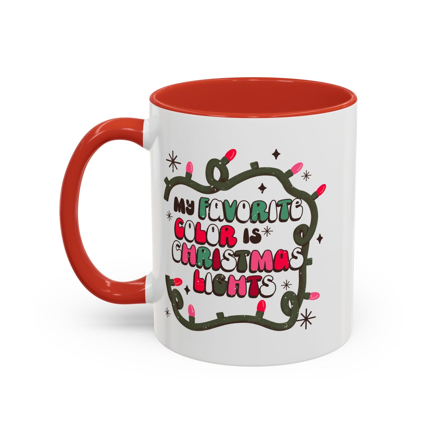 Christmas Lights Coffee Mug 11oz/15oz