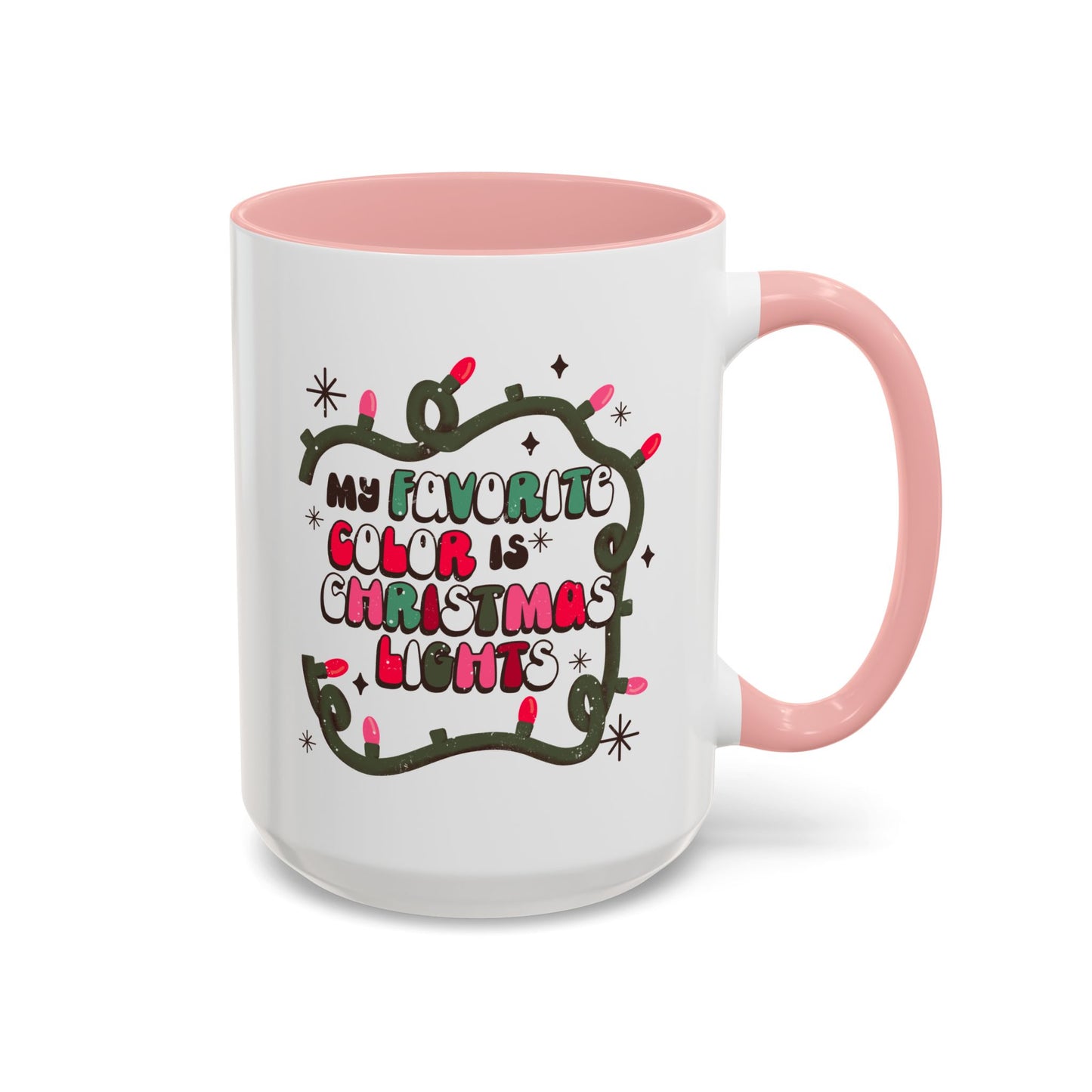 Christmas Lights Coffee Mug 11oz/15oz