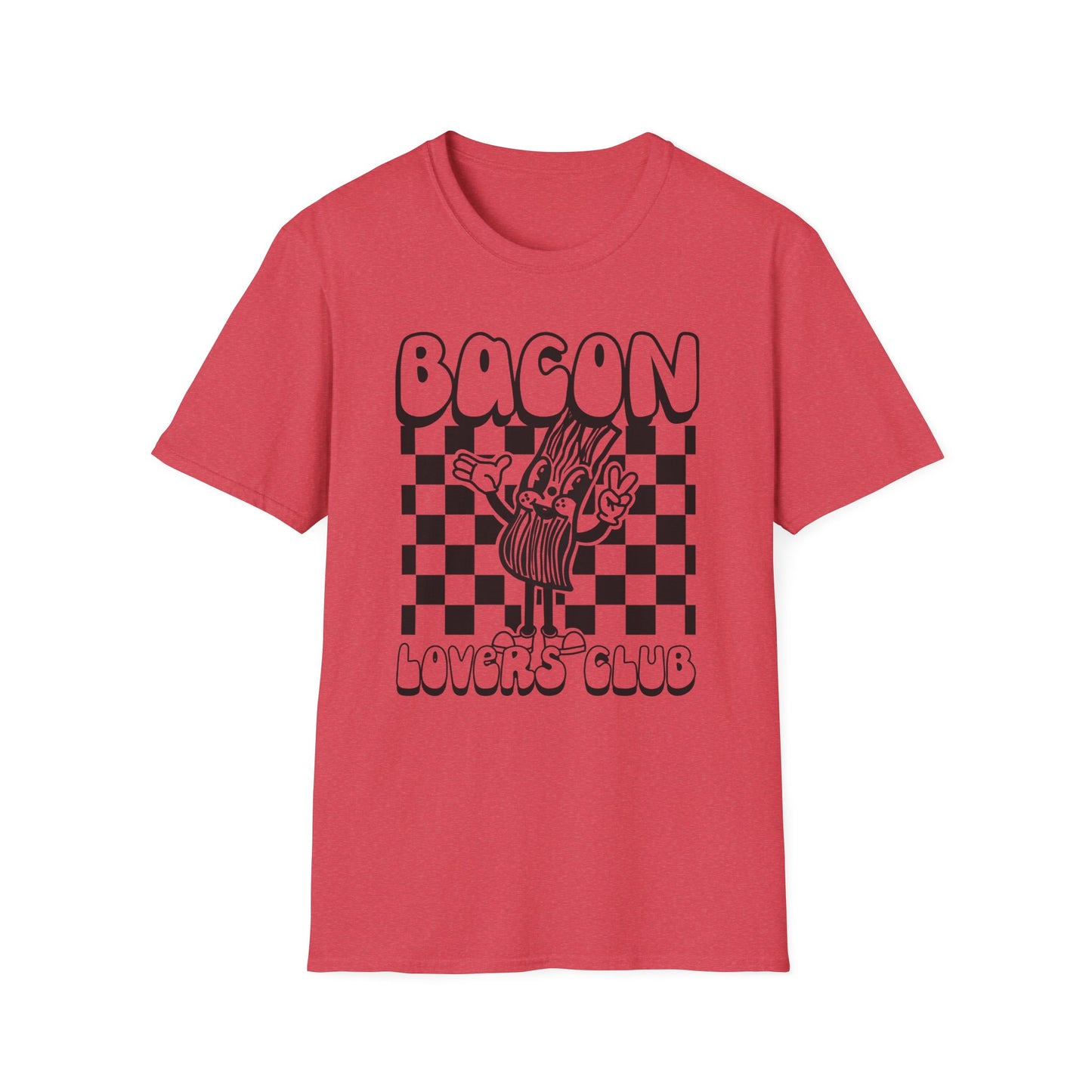 Bacon Lovers Club Unisex Fit Adult Size Graphic Tee