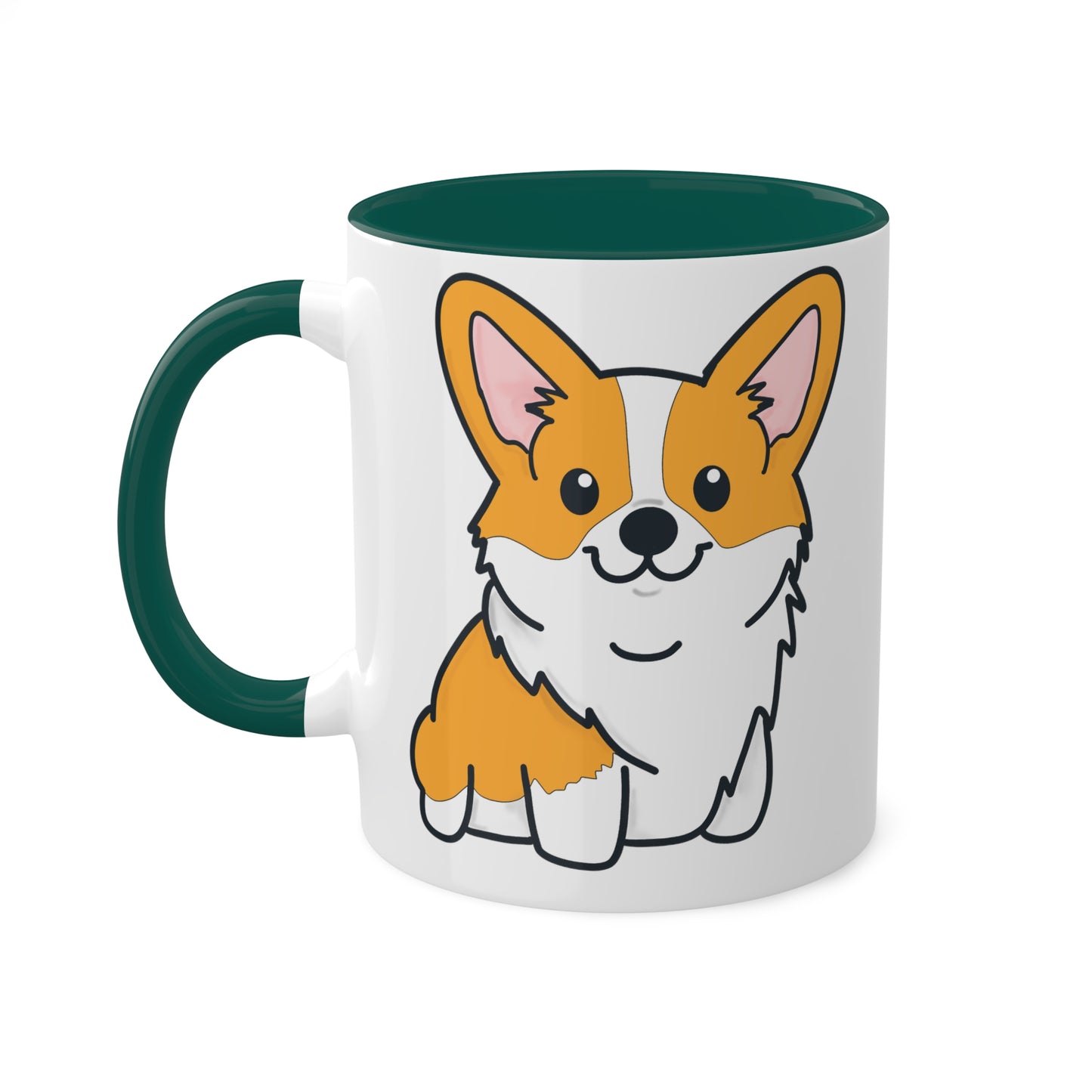 Pembroke Welsh Corgi Coffee Mug | Corgi Owner Gift | Fawn Corgi Mug | Corgi Kitchenware | Cute Dog Gift | Corgi Pet Ceramic Mug