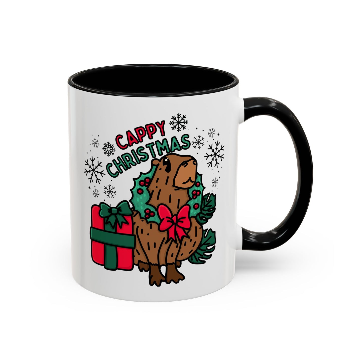 Capybara Christmas Holiday Coffee Mug 11oz/15oz