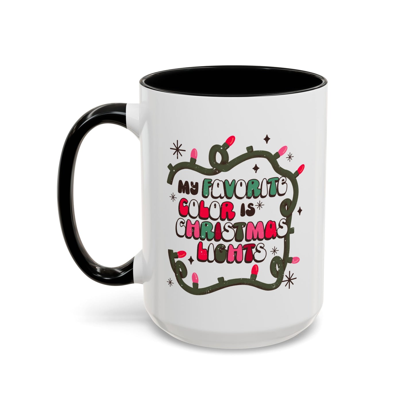 Christmas Lights Coffee Mug 11oz/15oz