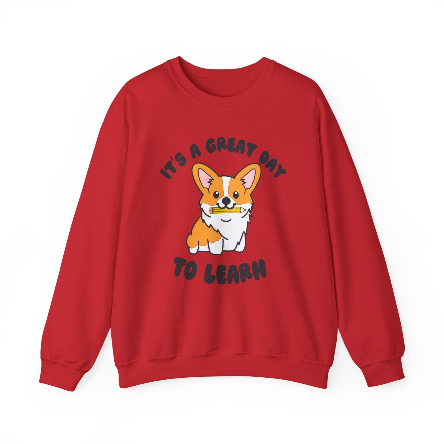 Corgi Teacher Pullover | Corgi School Teacher Sweatshirt | Apparel for Educators & Corgi Lovers | Teacher Gift | Elementary Teacher Sweater