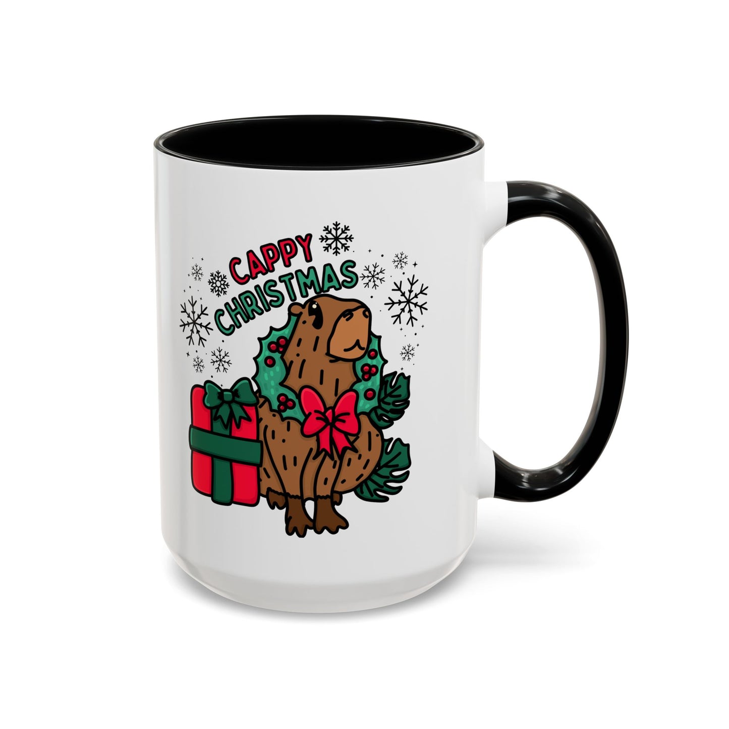 Capybara Christmas Holiday Coffee Mug 11oz/15oz