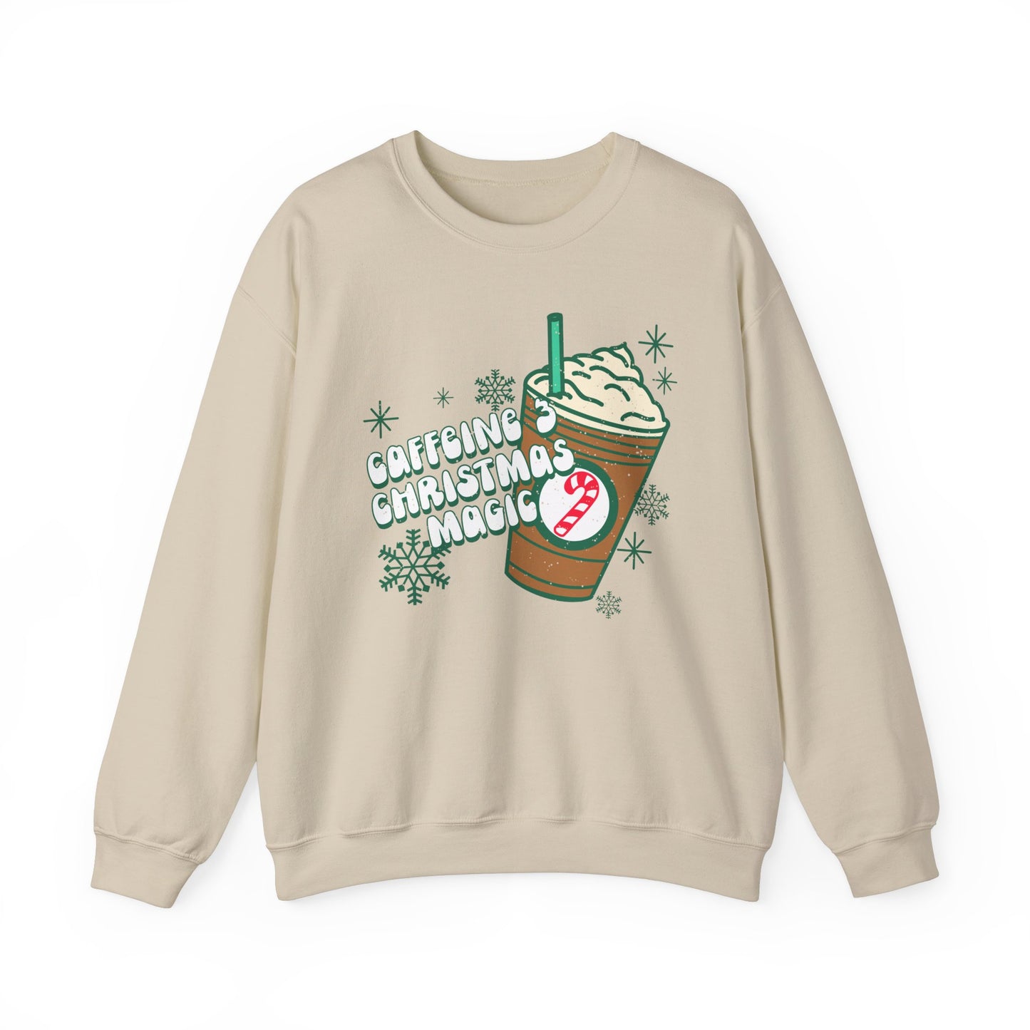 Christmas Caffeine Pullover Sweatshirt