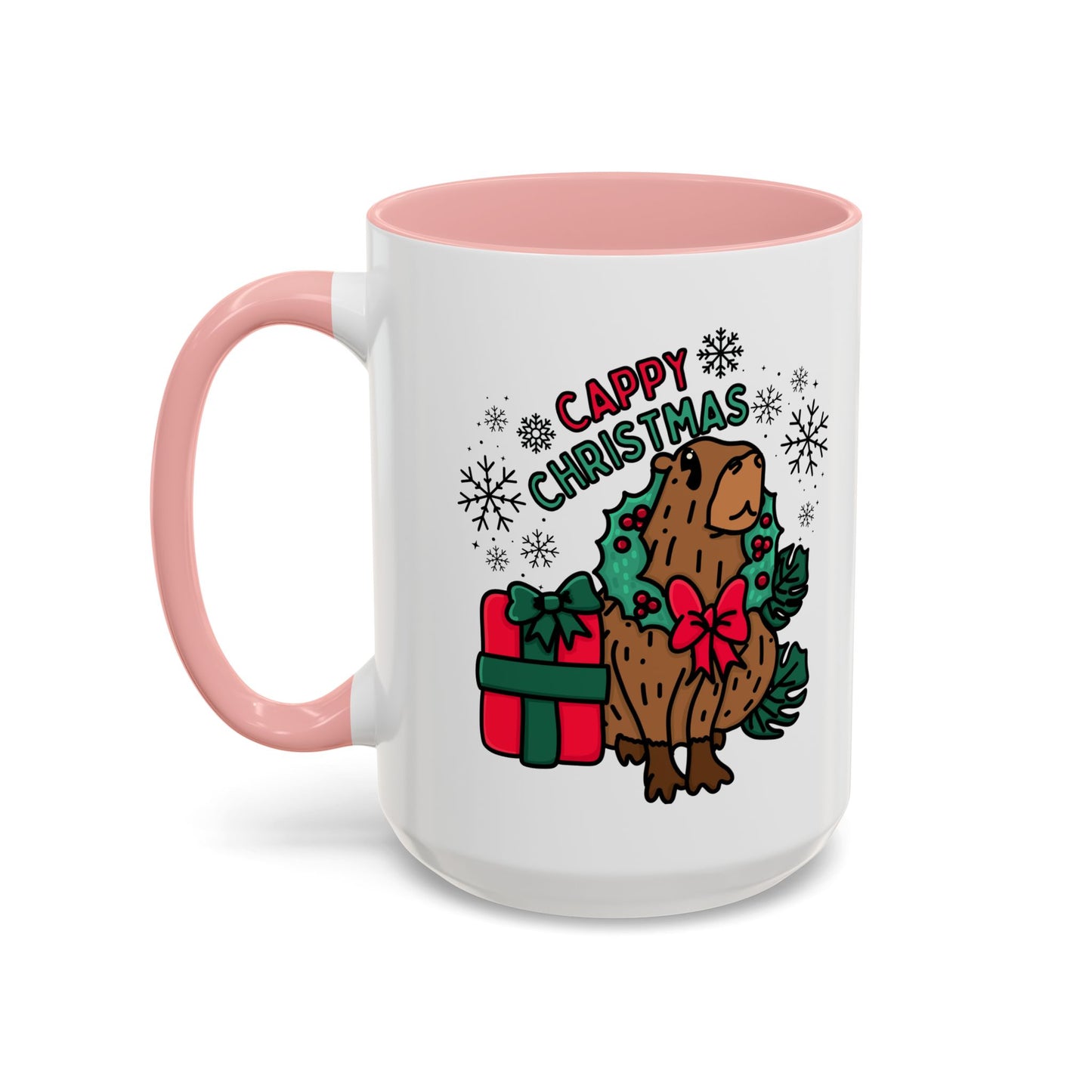 Capybara Christmas Holiday Coffee Mug 11oz/15oz