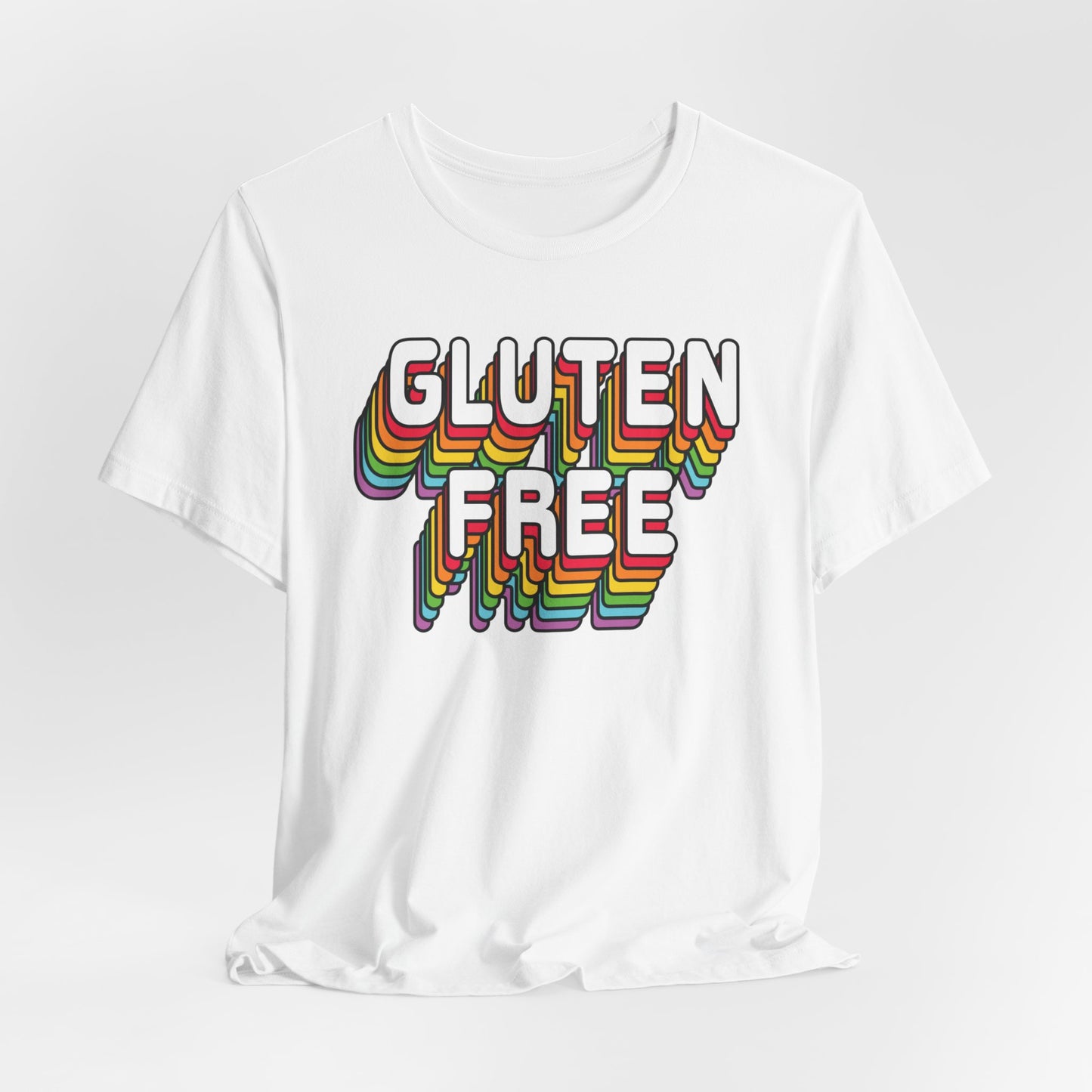 Retro Gluten Free T-Shirt | Gluten Allergy | Celiac Awareness | Gluten Free Lifestyle | Celiac Gifts