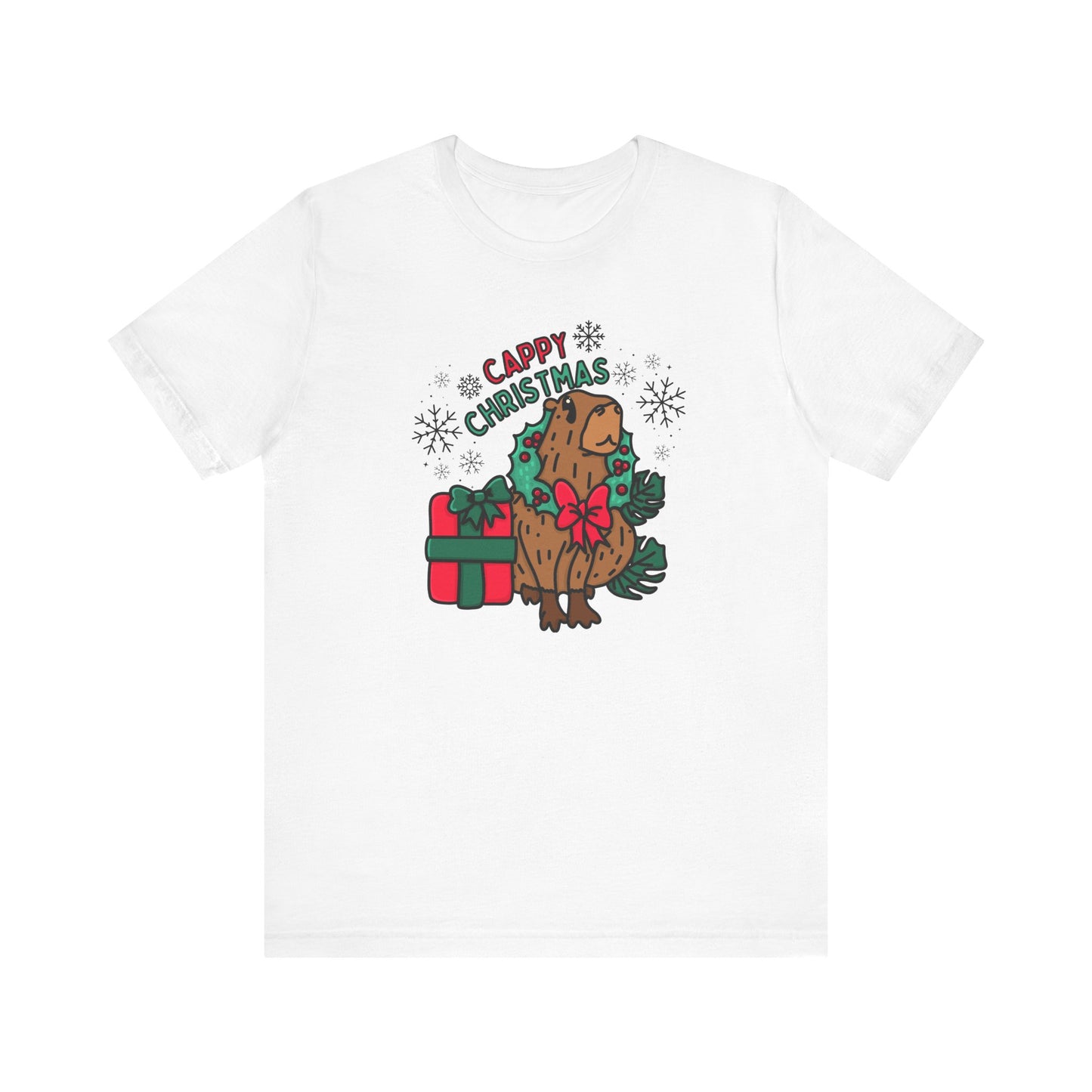 Capybara Christmas Tee