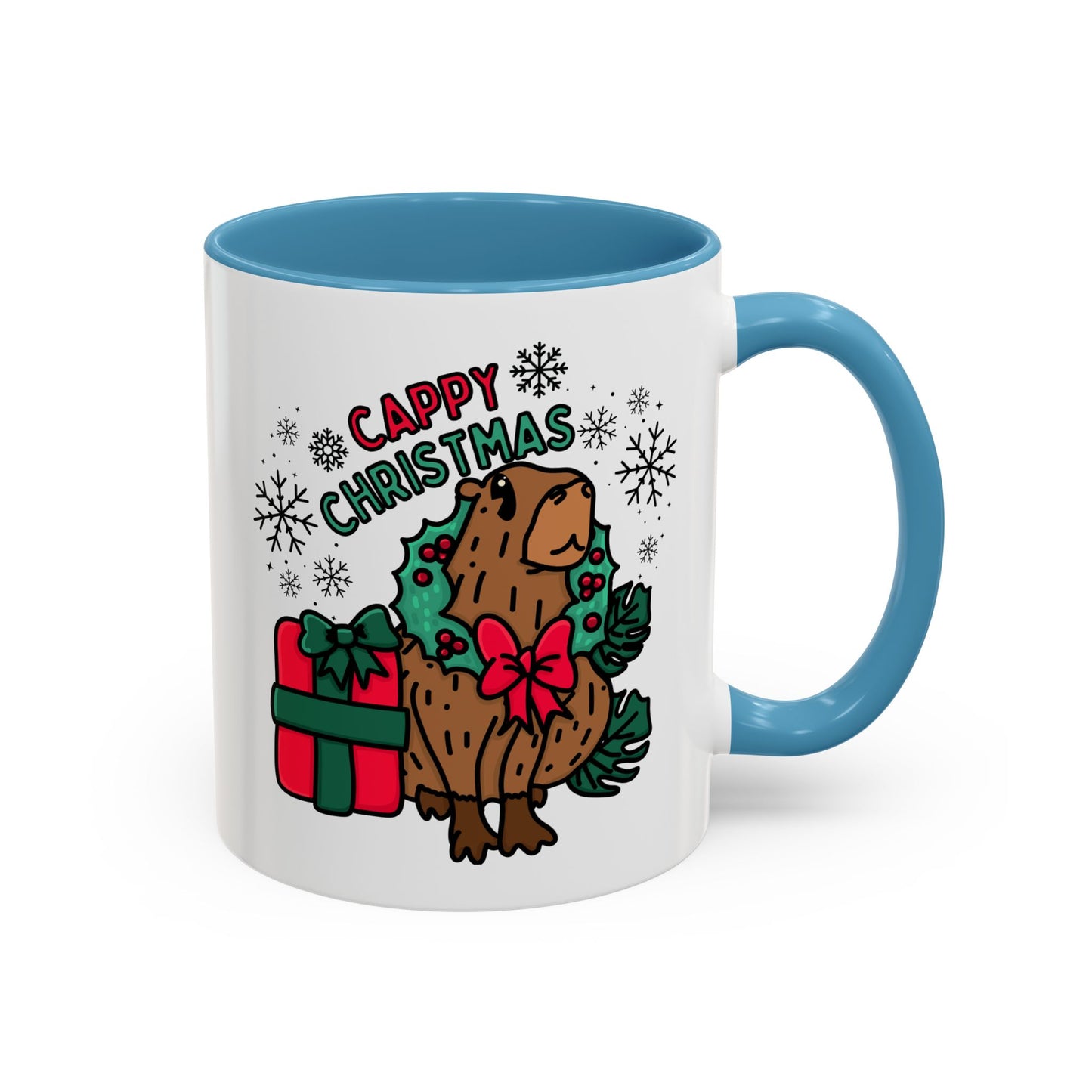 Capybara Christmas Holiday Coffee Mug 11oz/15oz