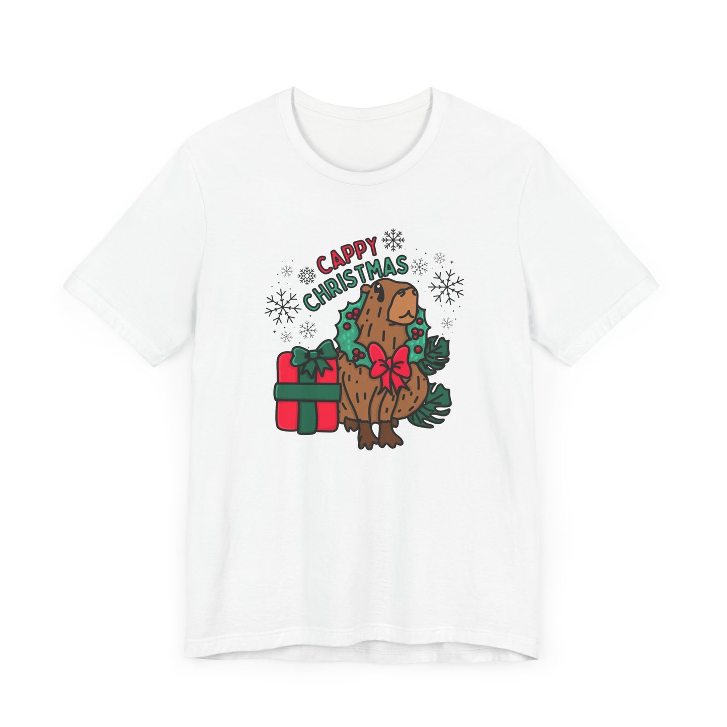 Capybara Christmas Tee