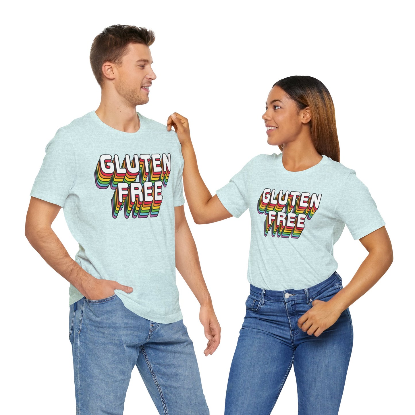 Retro Gluten Free T-Shirt | Gluten Allergy | Celiac Awareness | Gluten Free Lifestyle | Celiac Gifts