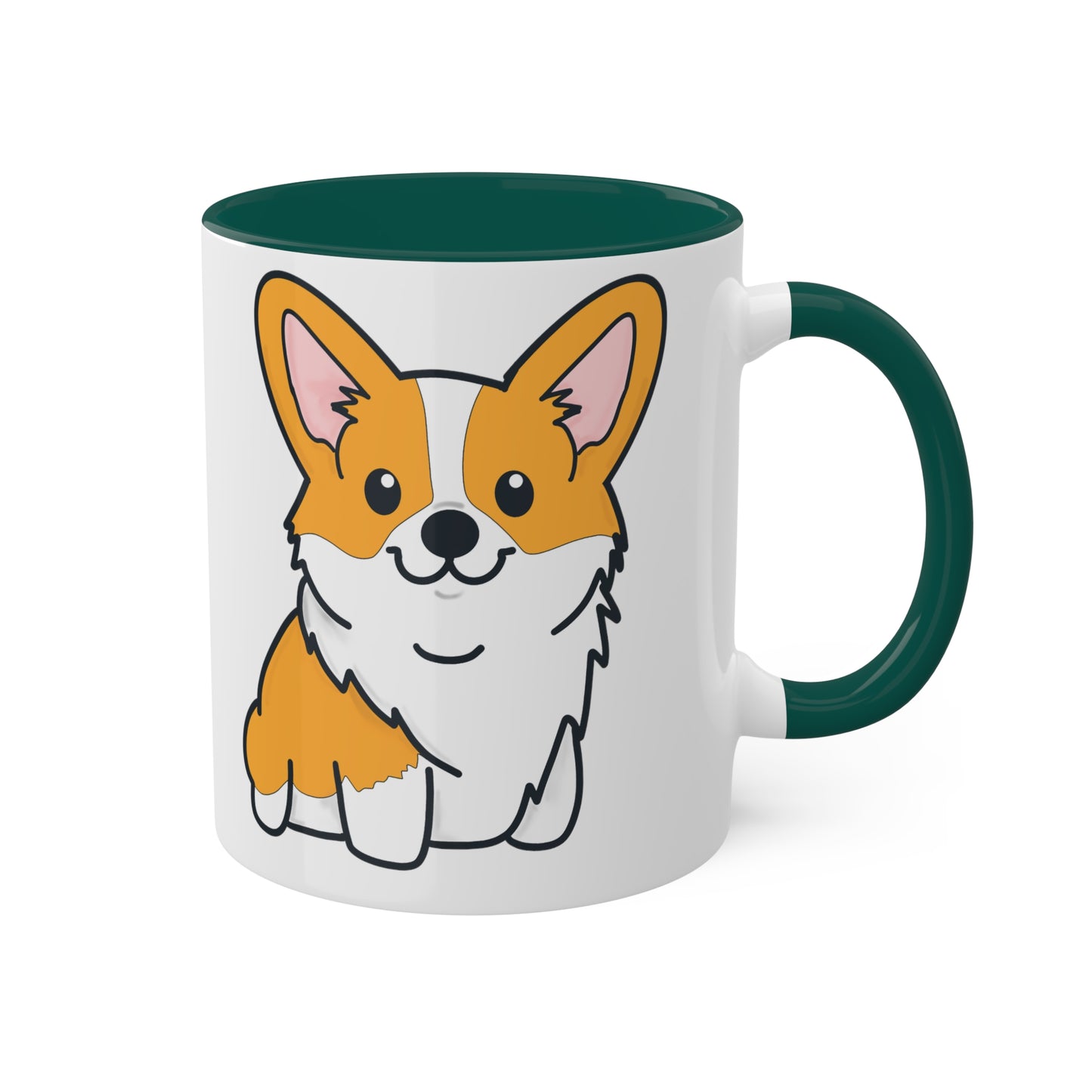 Pembroke Welsh Corgi Coffee Mug | Corgi Owner Gift | Fawn Corgi Mug | Corgi Kitchenware | Cute Dog Gift | Corgi Pet Ceramic Mug