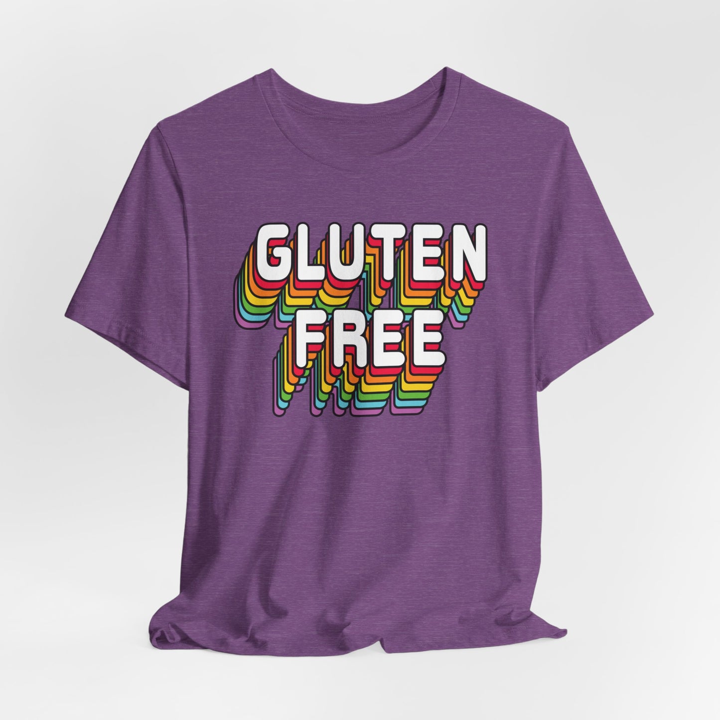 Retro Gluten Free T-Shirt | Gluten Allergy | Celiac Awareness | Gluten Free Lifestyle | Celiac Gifts