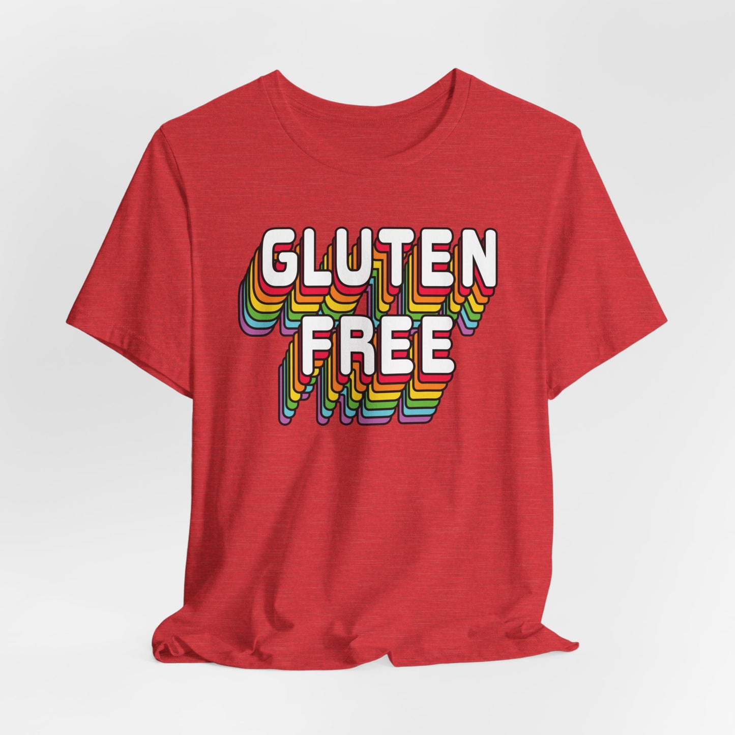 Retro Gluten Free T-Shirt | Gluten Allergy | Celiac Awareness | Gluten Free Lifestyle | Celiac Gifts