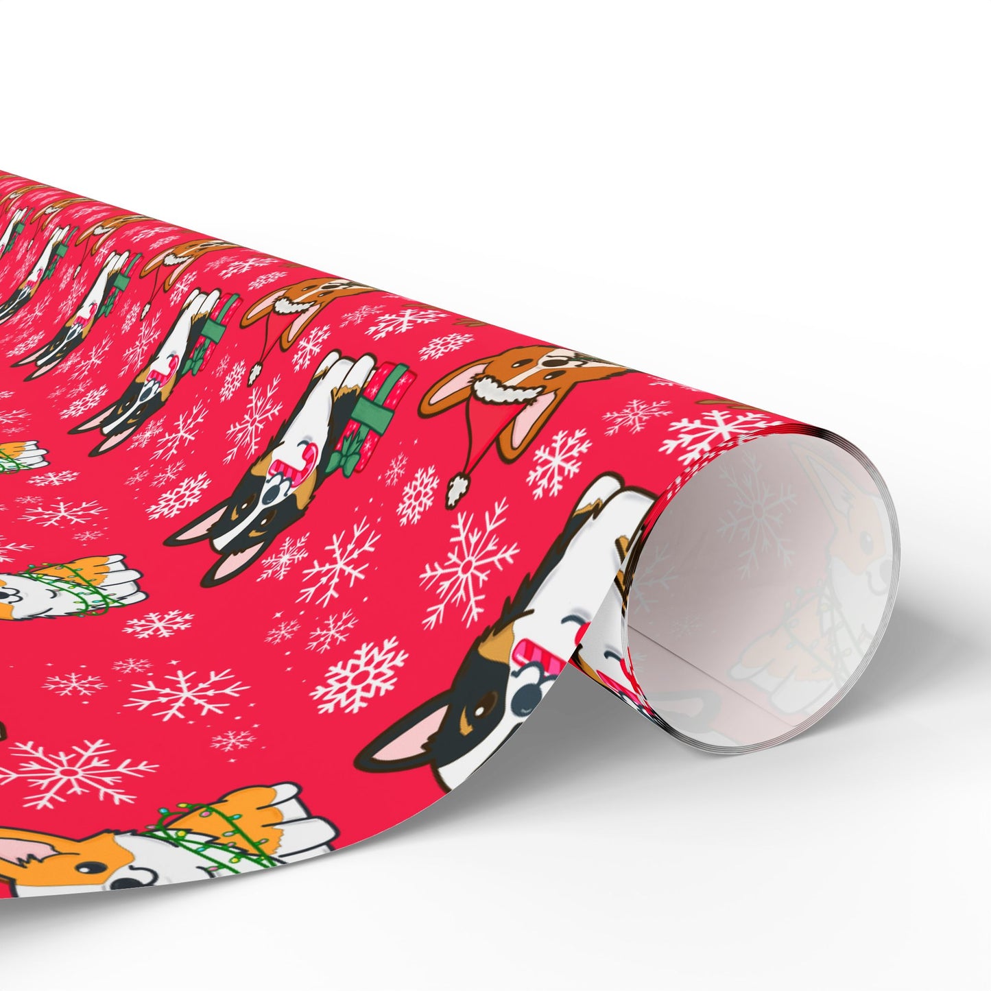 Christmas Pembroke Welsh Corgi Wrapping Paper - Cute Holiday Gift Wrap, Dog Lover Christmas Paper, Festive Corgi Gift Wrap, Pet-Themed Holiday Wrapping