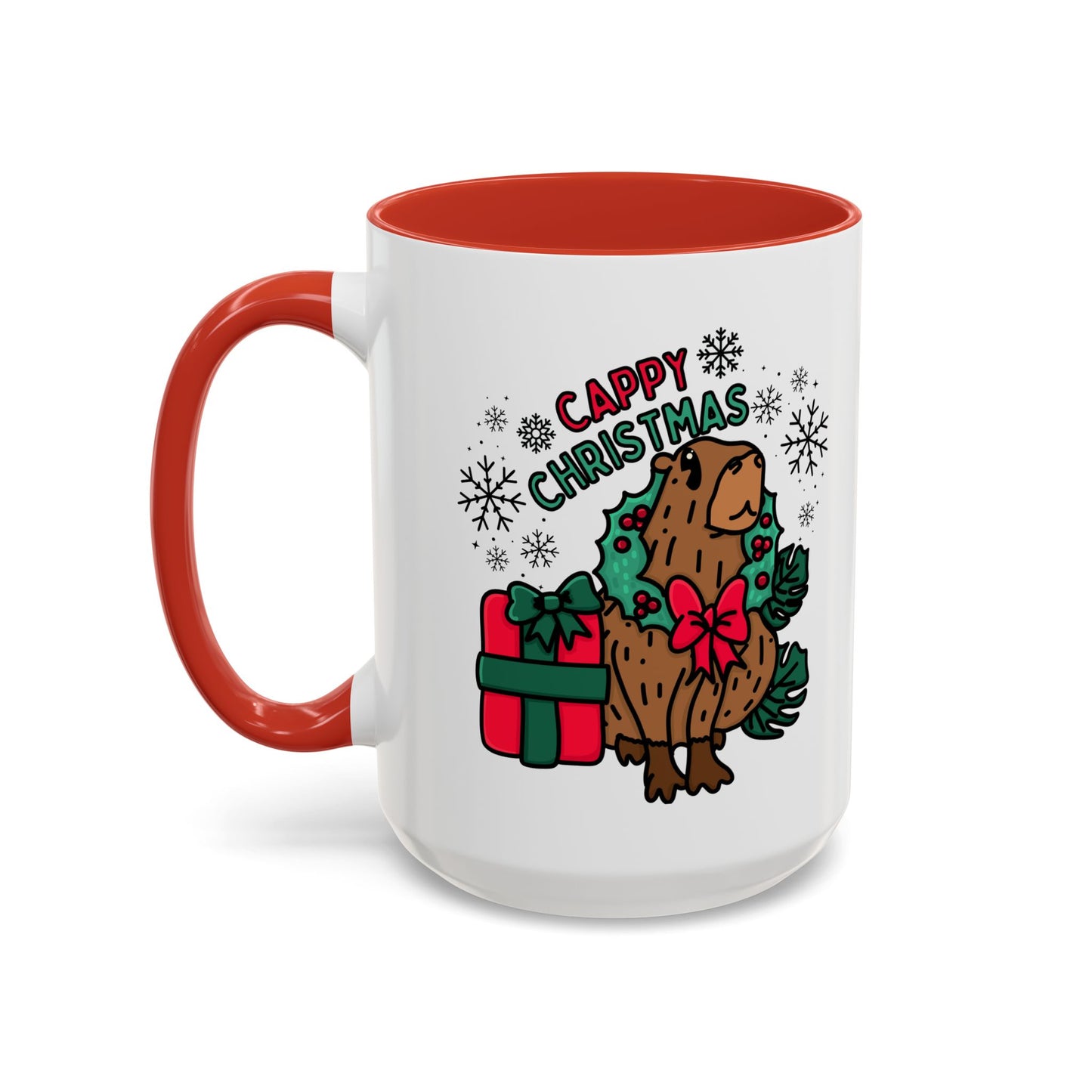 Capybara Christmas Holiday Coffee Mug 11oz/15oz