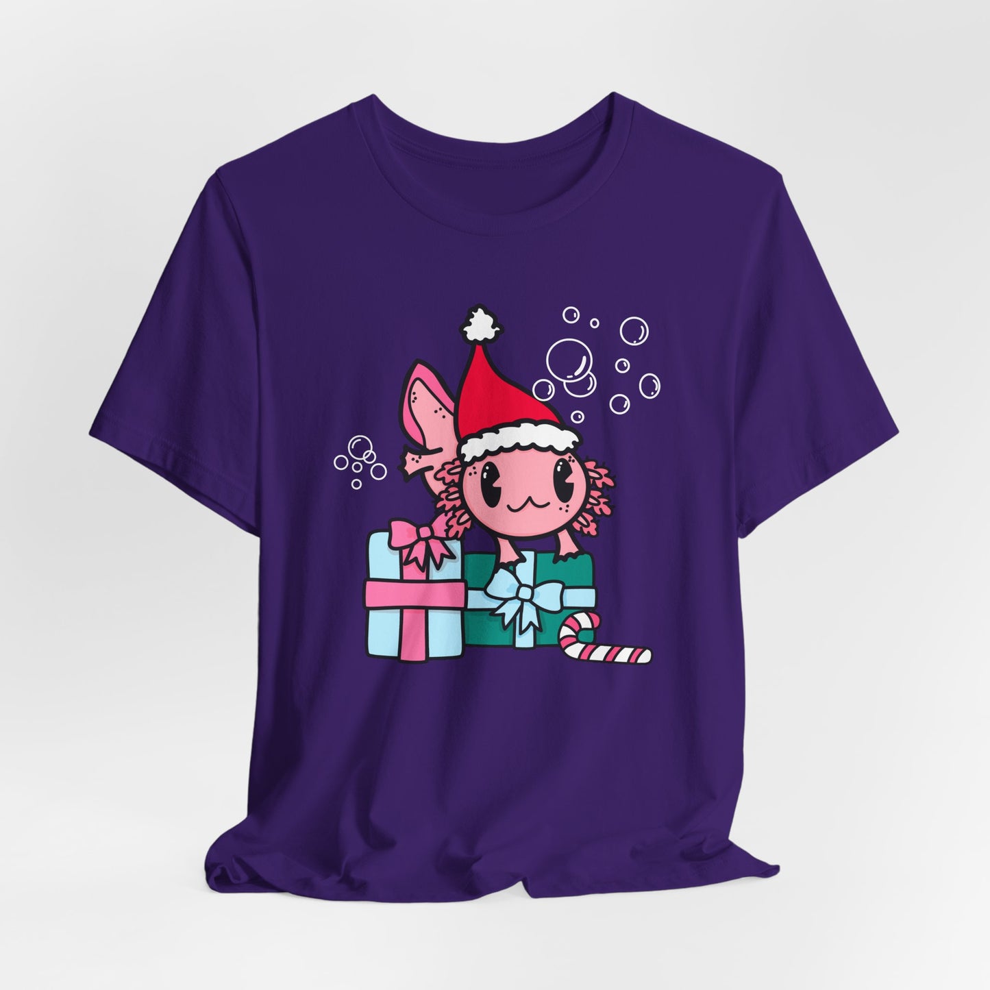 Axolotl Christmas Tee