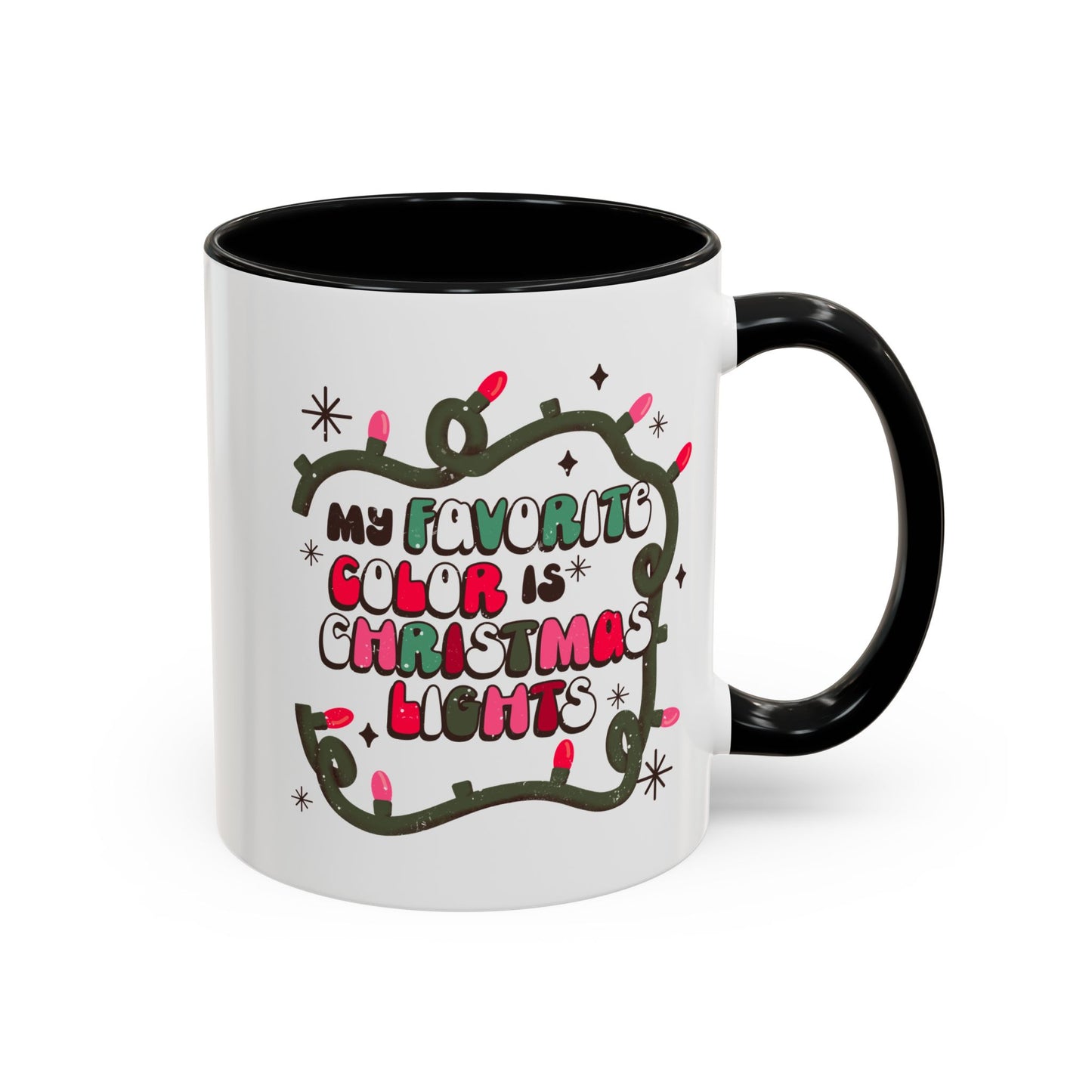 Christmas Lights Coffee Mug 11oz/15oz