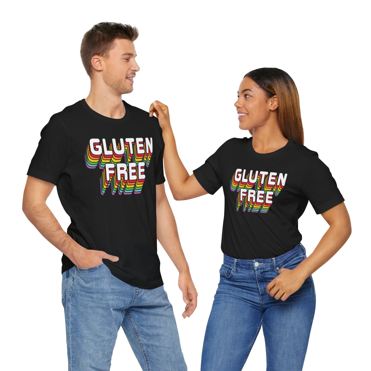 Retro Gluten Free T-Shirt | Gluten Allergy | Celiac Awareness | Gluten Free Lifestyle | Celiac Gifts