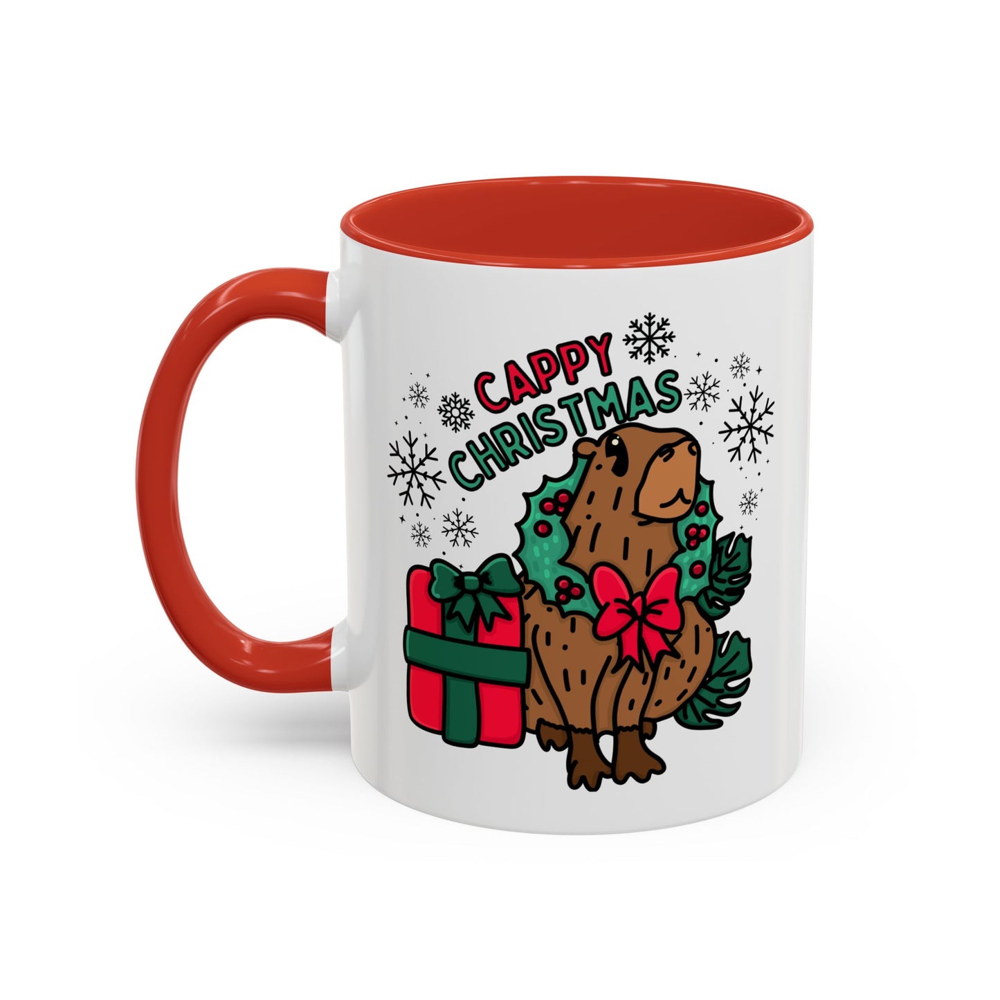 Capybara Christmas Holiday Coffee Mug 11oz/15oz