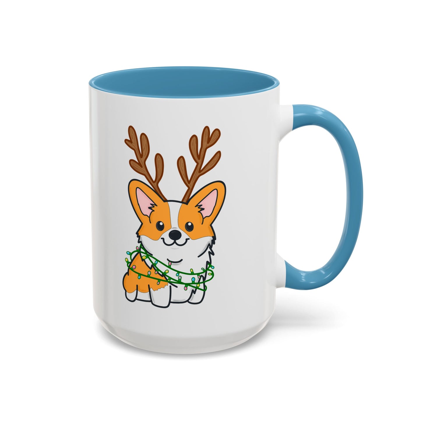 Christmas Corgi  Holiday Coffee Mug 11oz/15oz