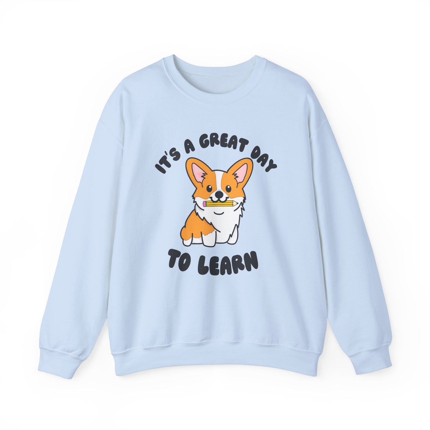 Corgi Teacher Pullover | Corgi School Teacher Sweatshirt | Apparel for Educators & Corgi Lovers | Teacher Gift | Elementary Teacher Sweater