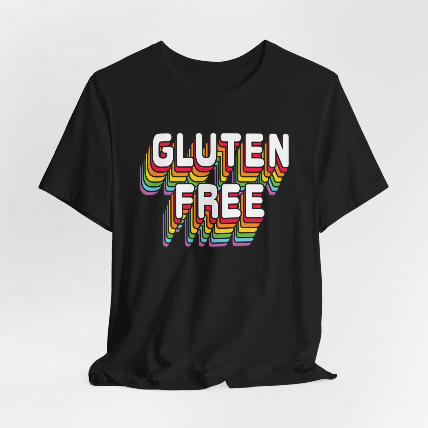 Retro Gluten Free T-Shirt | Gluten Allergy | Celiac Awareness | Gluten Free Lifestyle | Celiac Gifts