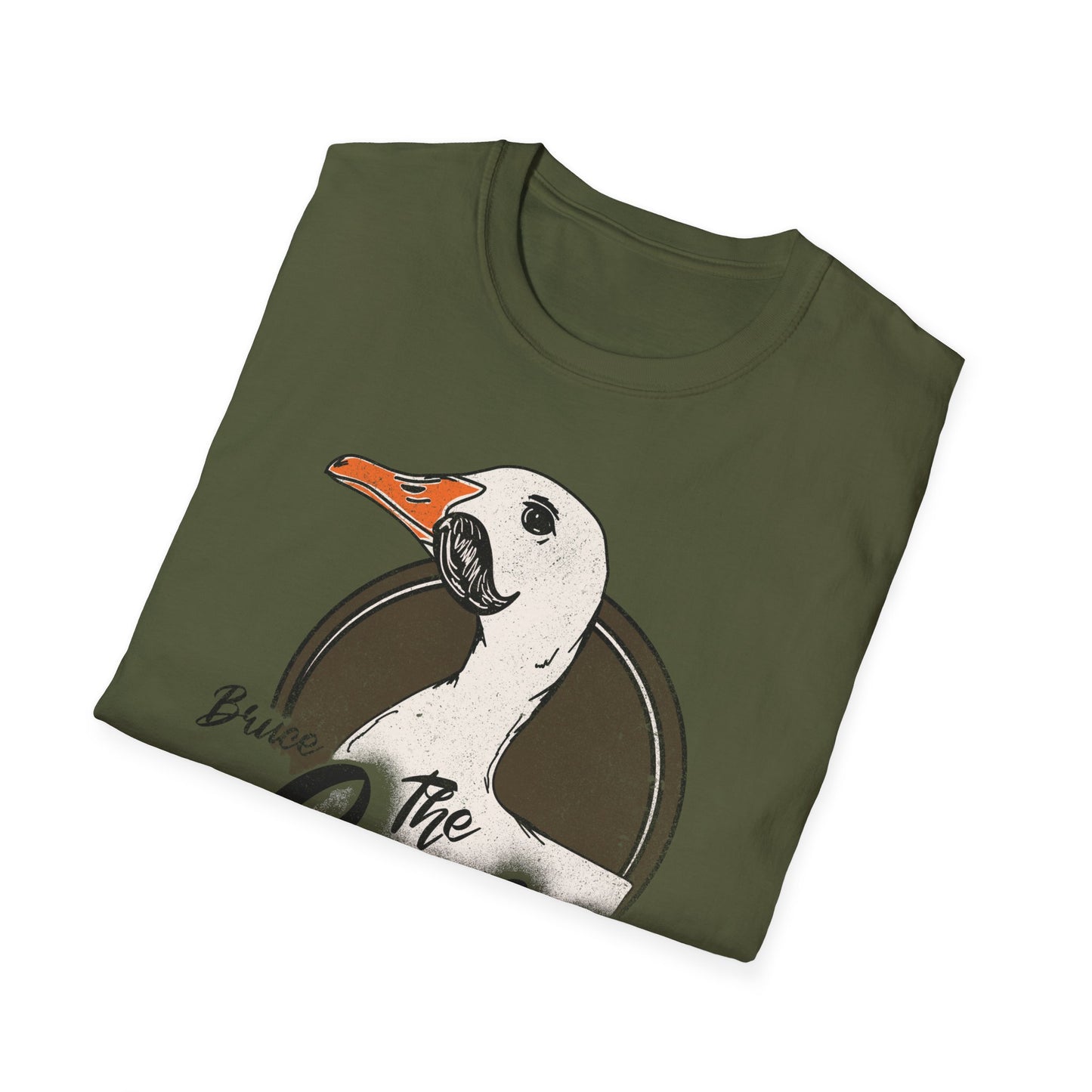 Bruce the Goose- Bruce Whitehead Unisex Softstyle T-Shirt | Custom MMA Fighter Tees | WAR Fighting System Fighter Merch