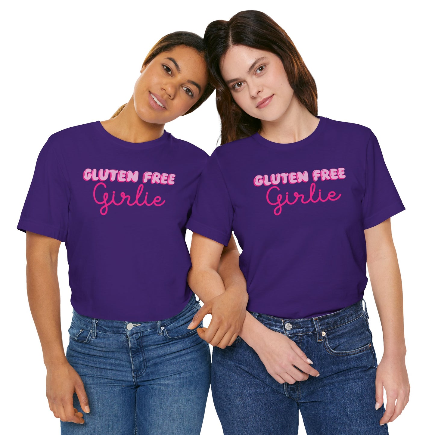 Gluten Free Girlie T-Shirt | Gluten Allergy | Celiac Awareness | Gluten Free Lifestyle | Celiac Gifts