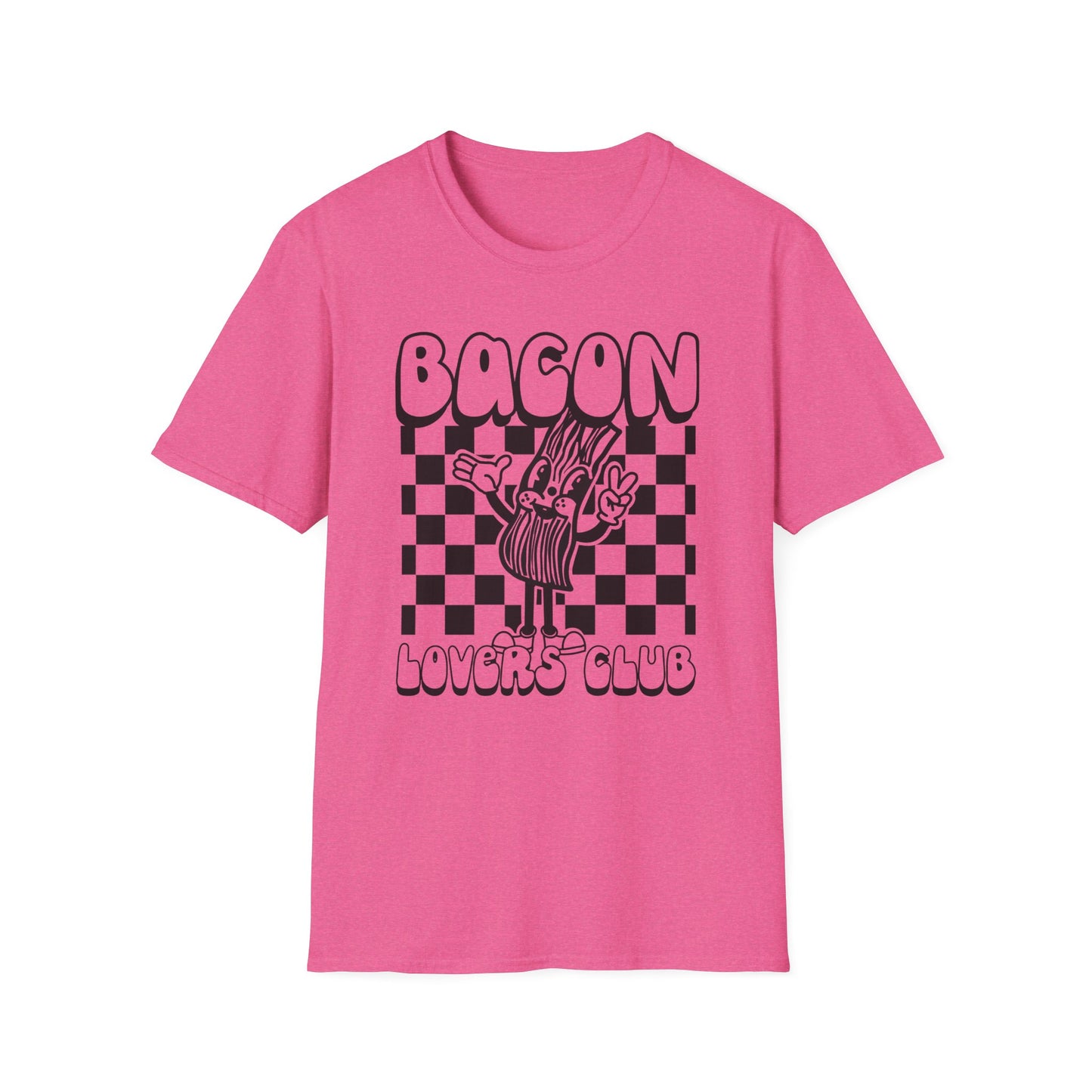 Bacon Lovers Club Unisex Fit Adult Size Graphic Tee