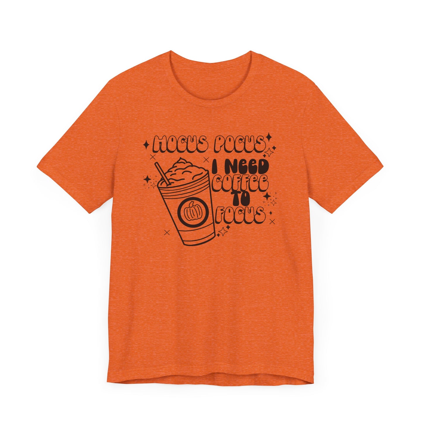 Halloween and Coffee Unisex Fit Graphic Tee | Ladies Fall T-Shirt