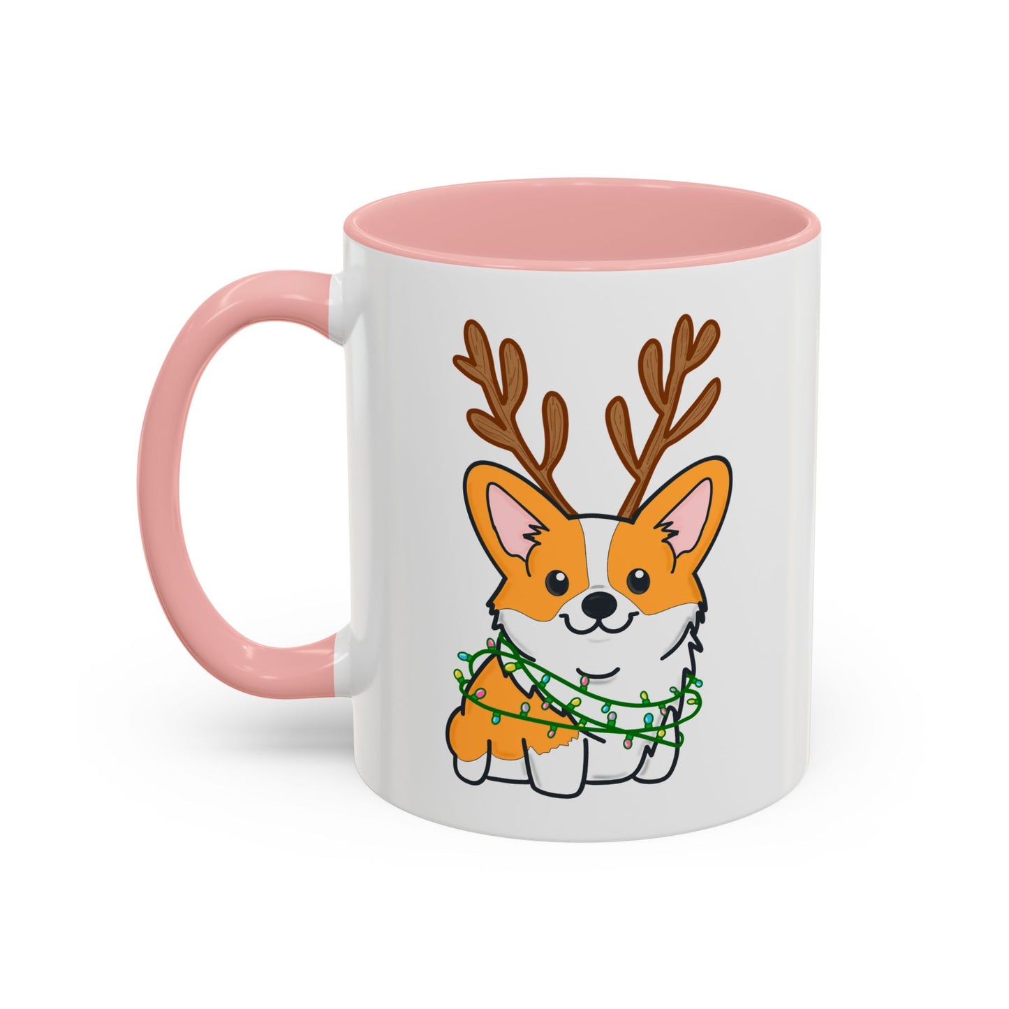 Christmas Corgi  Holiday Coffee Mug 11oz/15oz