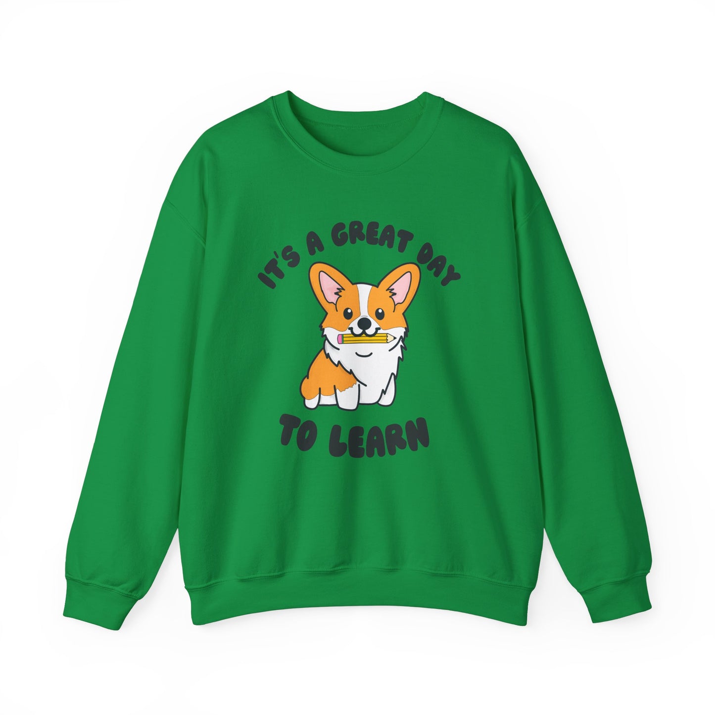 Corgi Teacher Pullover | Corgi School Teacher Sweatshirt | Apparel for Educators & Corgi Lovers | Teacher Gift | Elementary Teacher Sweater