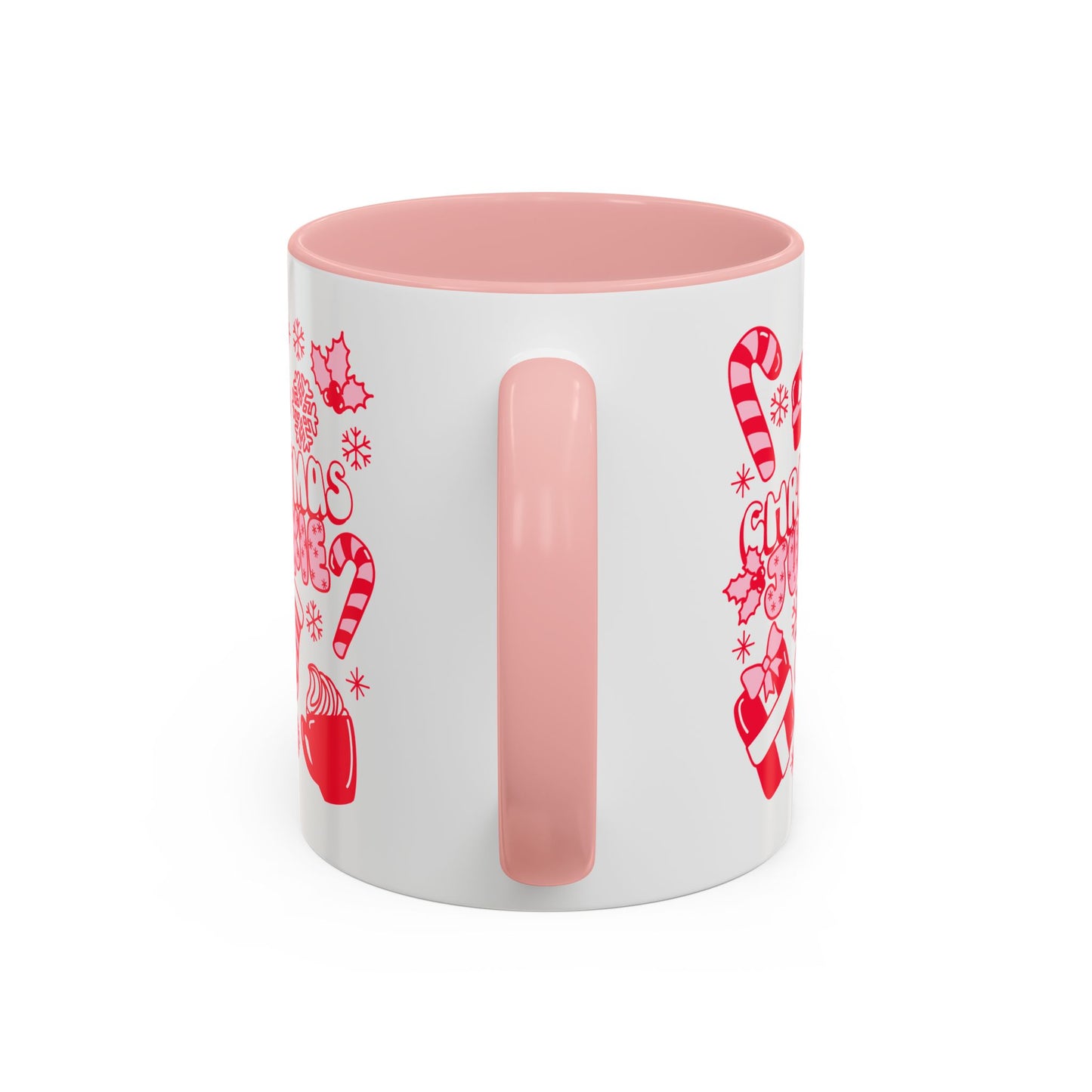 Christmas Junkie Pink Holiday Coffee Mug 11oz/15oz