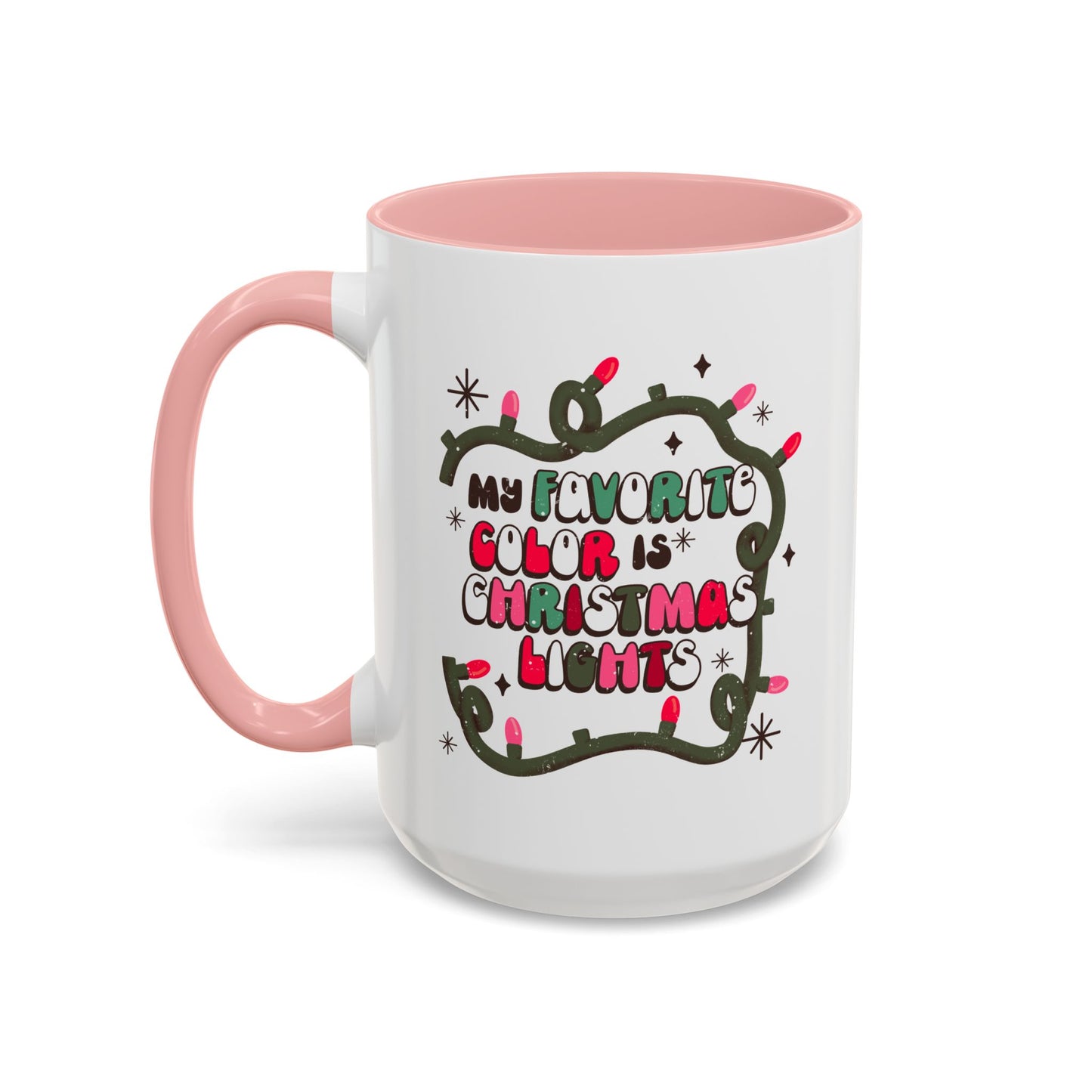 Christmas Lights Coffee Mug 11oz/15oz