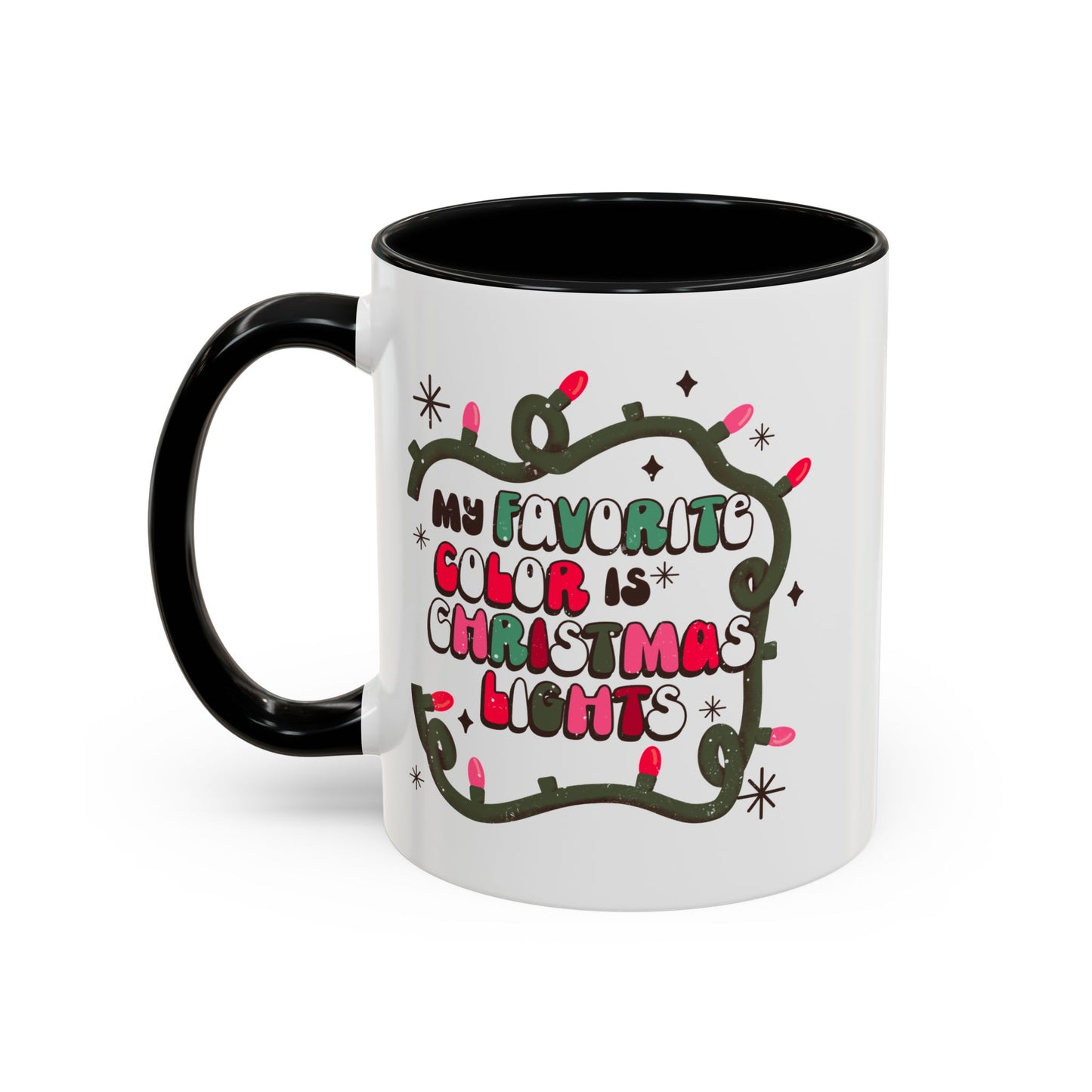 Christmas Lights Coffee Mug 11oz/15oz