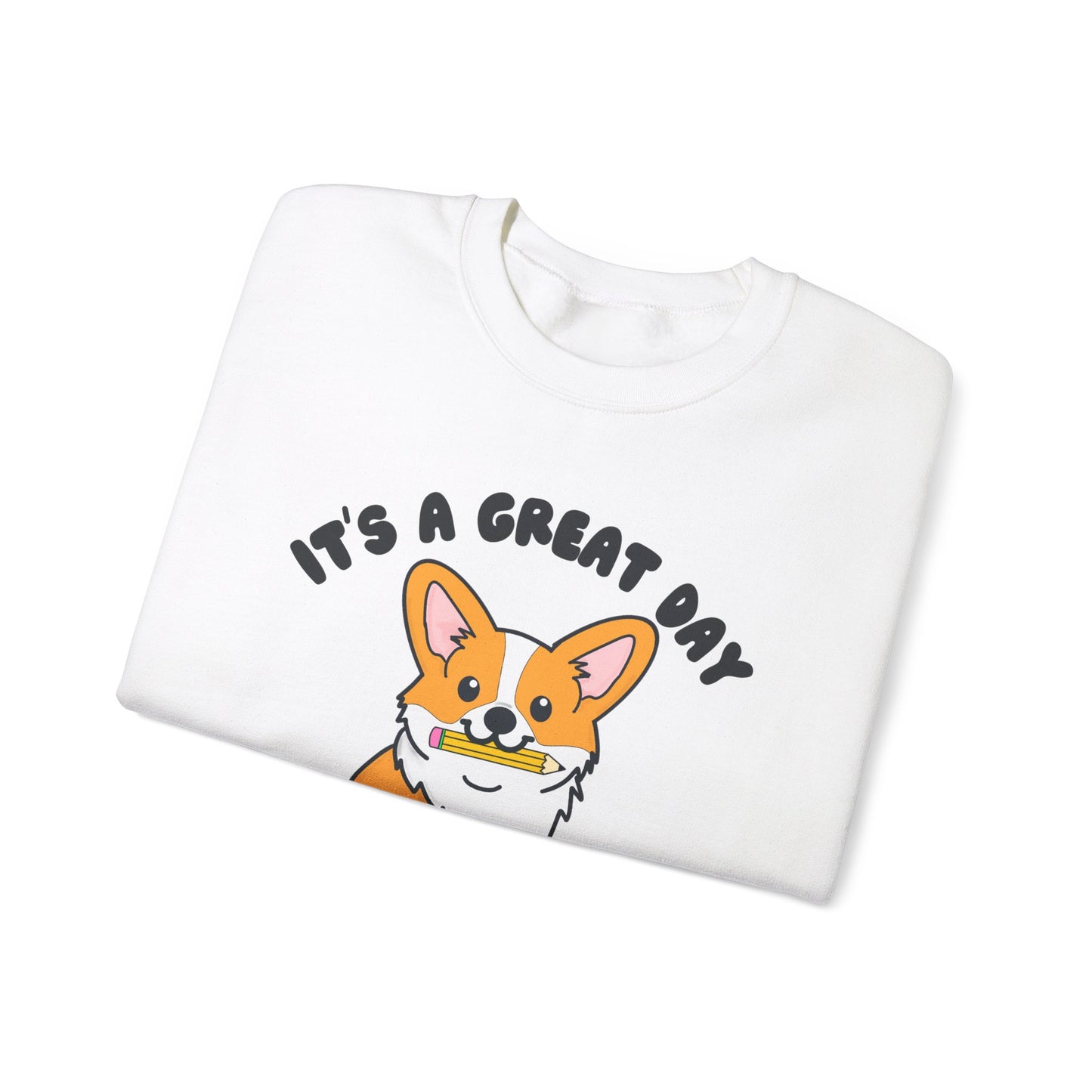 Corgi Teacher Pullover | Corgi School Teacher Sweatshirt | Apparel for Educators & Corgi Lovers | Teacher Gift | Elementary Teacher Sweater