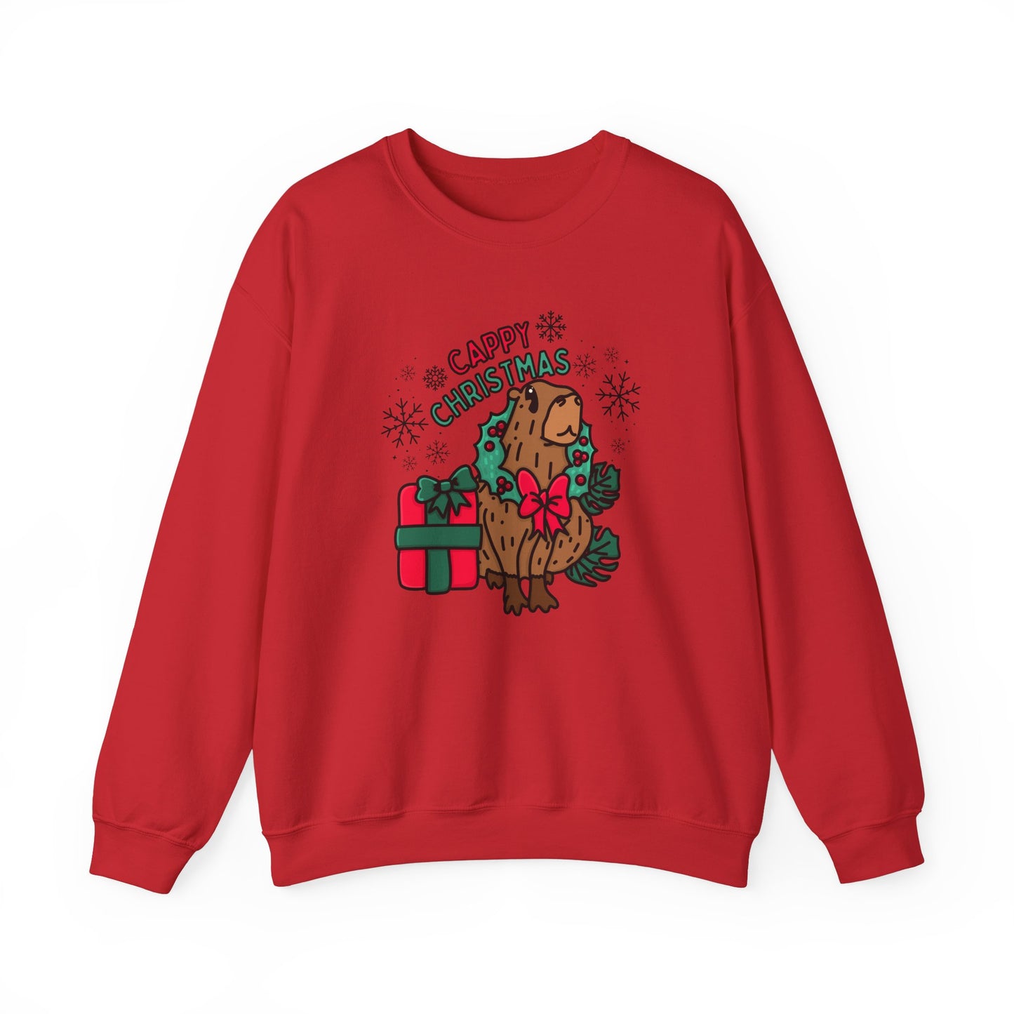 Christmas Capybara Sweatshirt