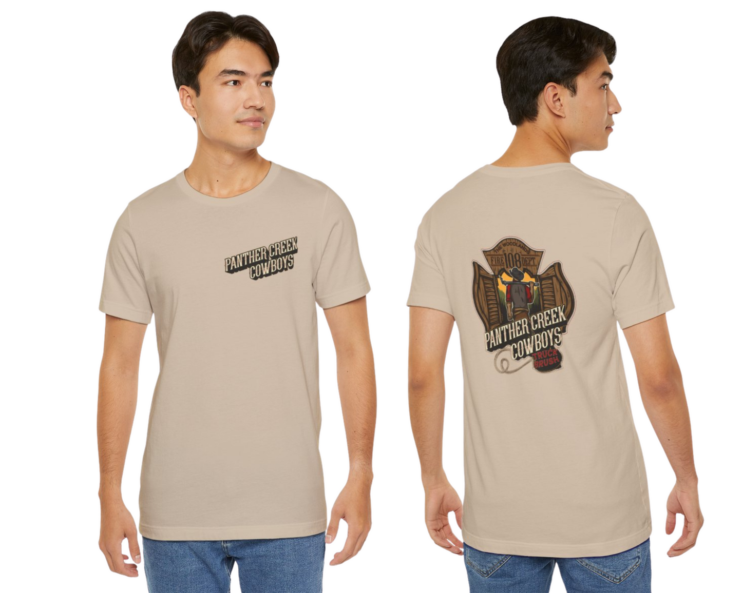 Panther Creek Cowboys Fire Station 108 Graphic Tee