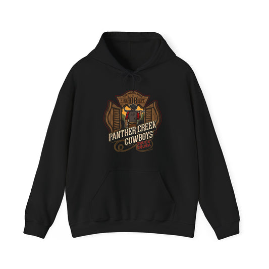 Panther Creek Cowboys Fire Station 108 Hooded Sweatshirt