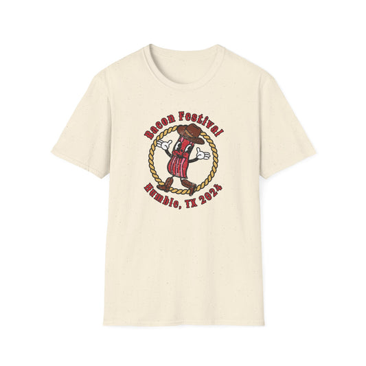 Sizzling Souvenirs: Official Humble Bacon Festival Tees - Now $15 with Free Shipping!